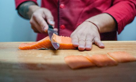 best salmon knives knife man slicing