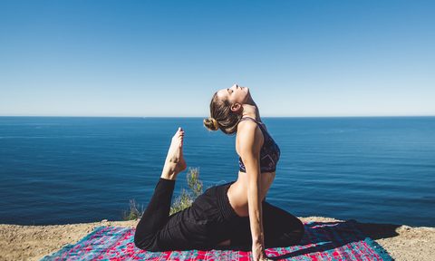 best yoga blankets mexican cotton wool blanket woman beach