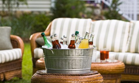 best beverage tubs bucket of bottles in ice