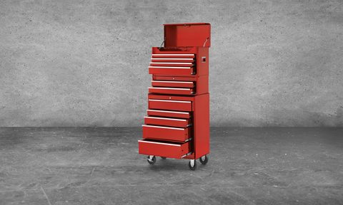 best garage tool chests for organizing your workshop a red chest in