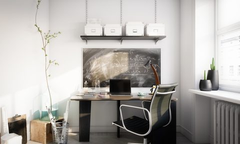 Modern office with desk and chair
