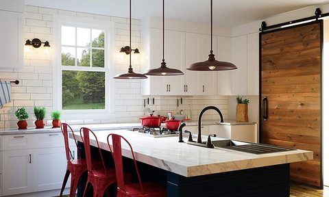 best pendant lights kitchen island retro glass light 1