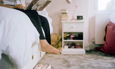 best underbed storage bins containers shoes dangling feet  1