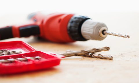 the best drill sets with multiple bits studio shot of hand