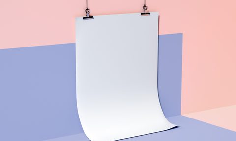the best magnetic poster hanger blank sheet of paper hanging  3d rendering