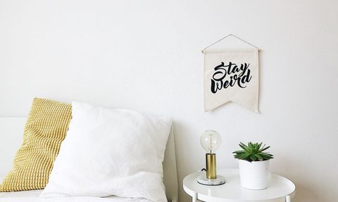 bedside table decoration