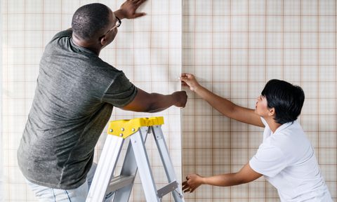 beautiful wallpapered bathroom ideas best peel and stick wallpaper