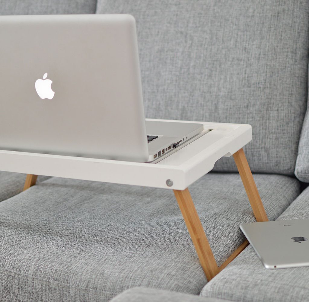 laptop working from home