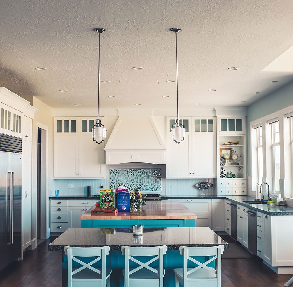 Large gourmet kitchens