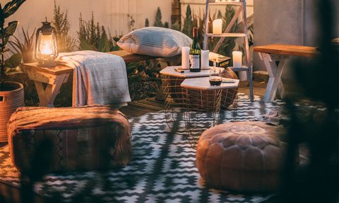 modern patio