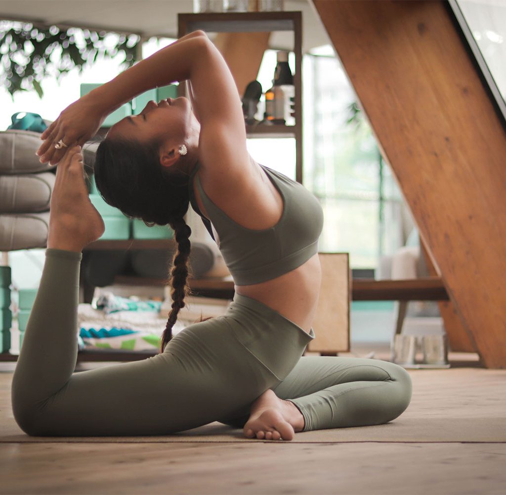 yoga studio at home