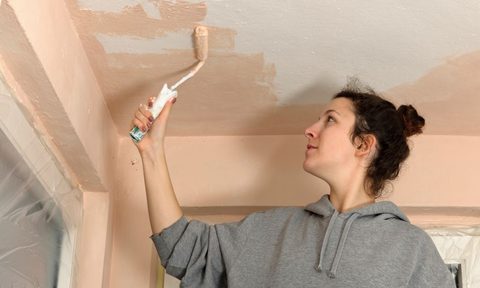 unique ceiling paint colors painting the peach
