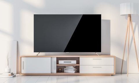 simple modern tv console table