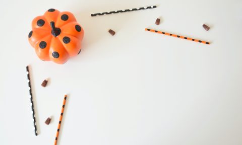 style your dining room for halloween party decoration orange