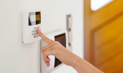 Home security keypad