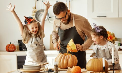 pumpkin decorating ideas family around carving jpg