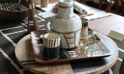 lazy susan on dining room table