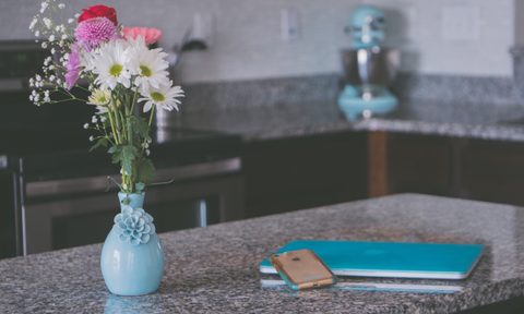 granite countertop kitchen