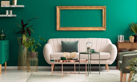 green living room