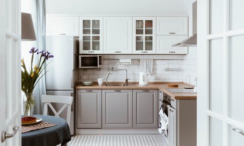 small kitchen storage and organization