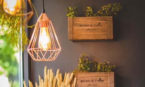 rustic decorating options
