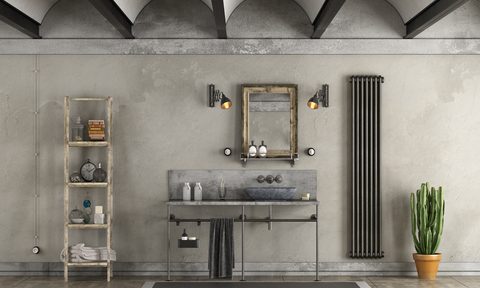 old vintage bathroom