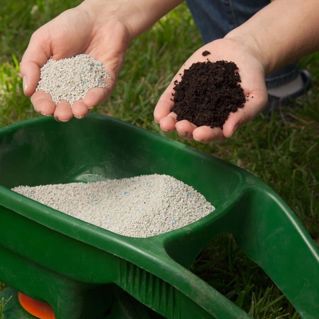 Soil and fertilizer comparison lawn care