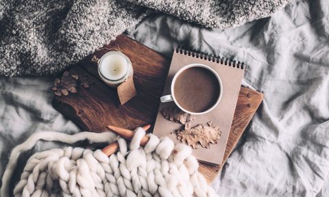hygge cozy space