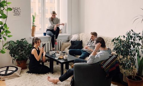 party in a small space