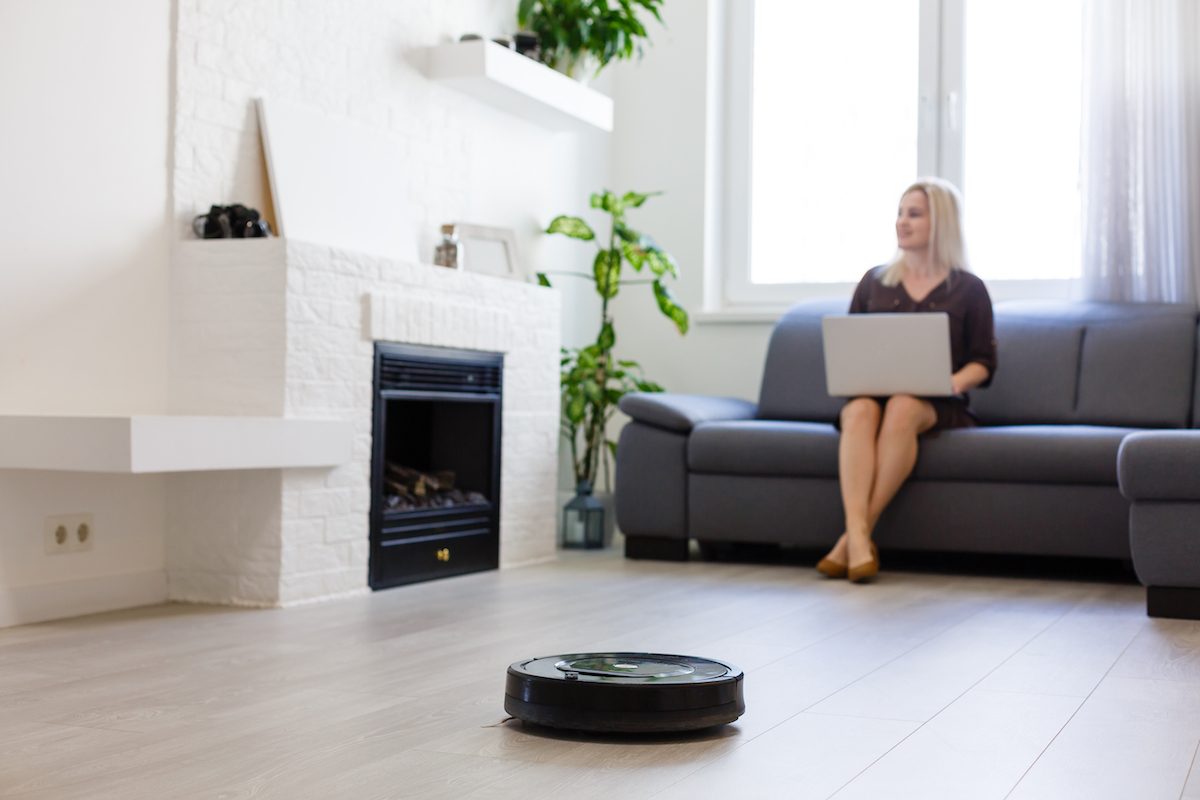 robot vacuum cleaning
