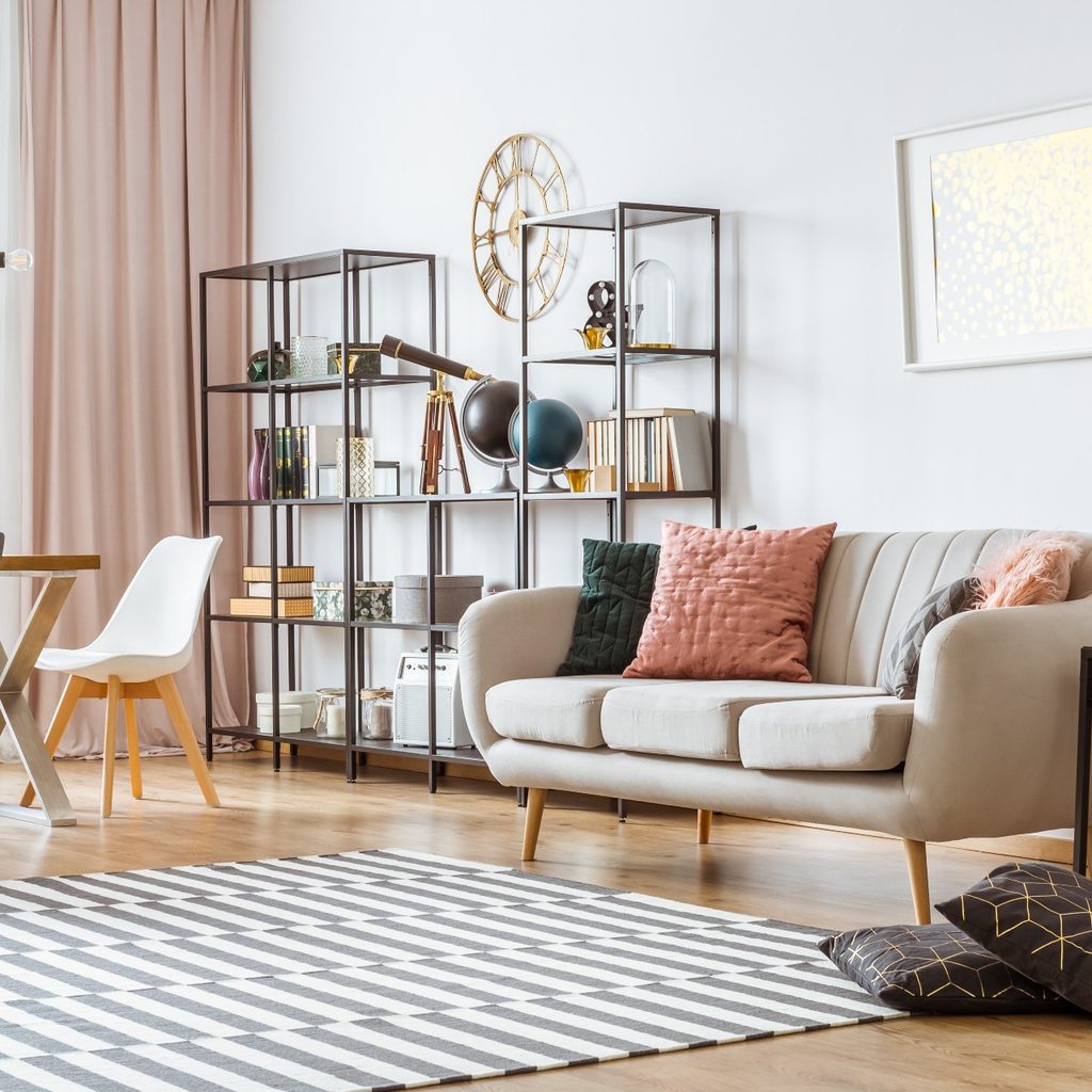clean and tidy living room