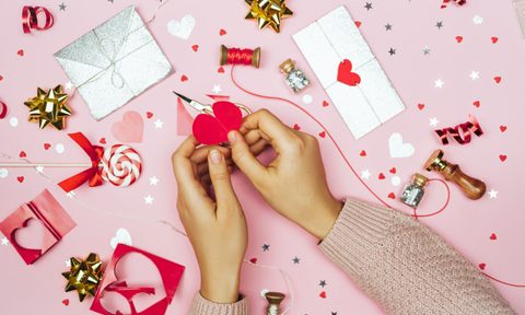 diy valentines day decor valentine hearts cutouts cards