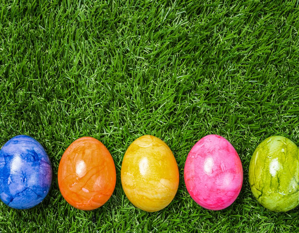 colorful Easter eggs
