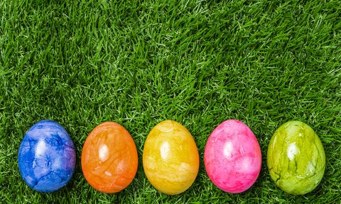 colorful Easter eggs