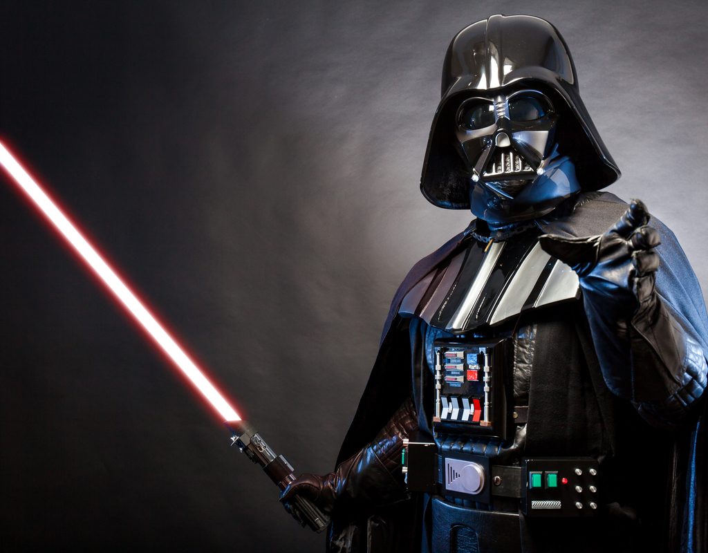 Darth Vader posing