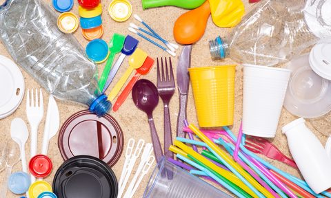 plastics in home