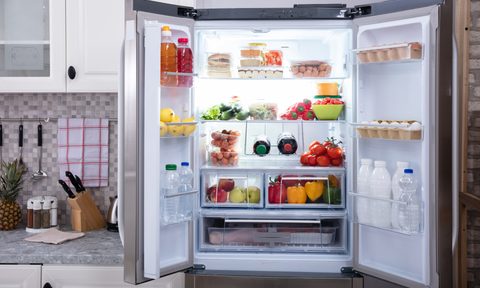 Well-organized fridge