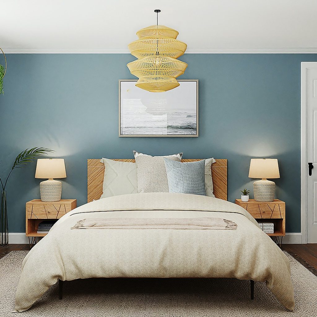 beach inspired bedroom