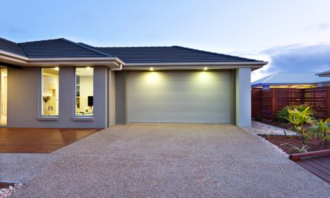 choose right exterior garage lighting modern home