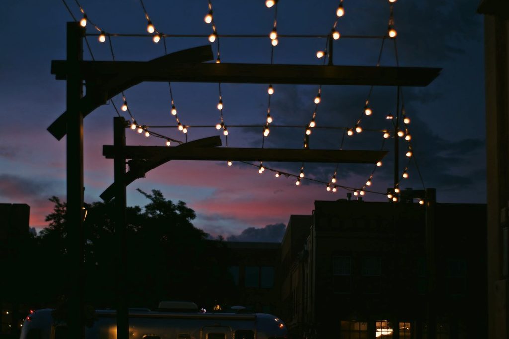 outdoor patio lighting