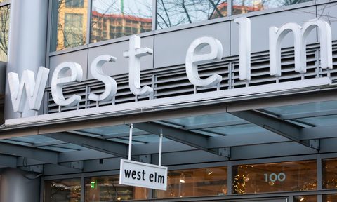 west elm storefront