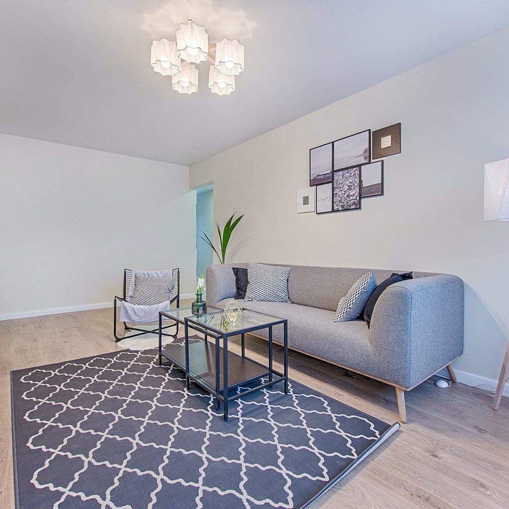 living room sofa table rug