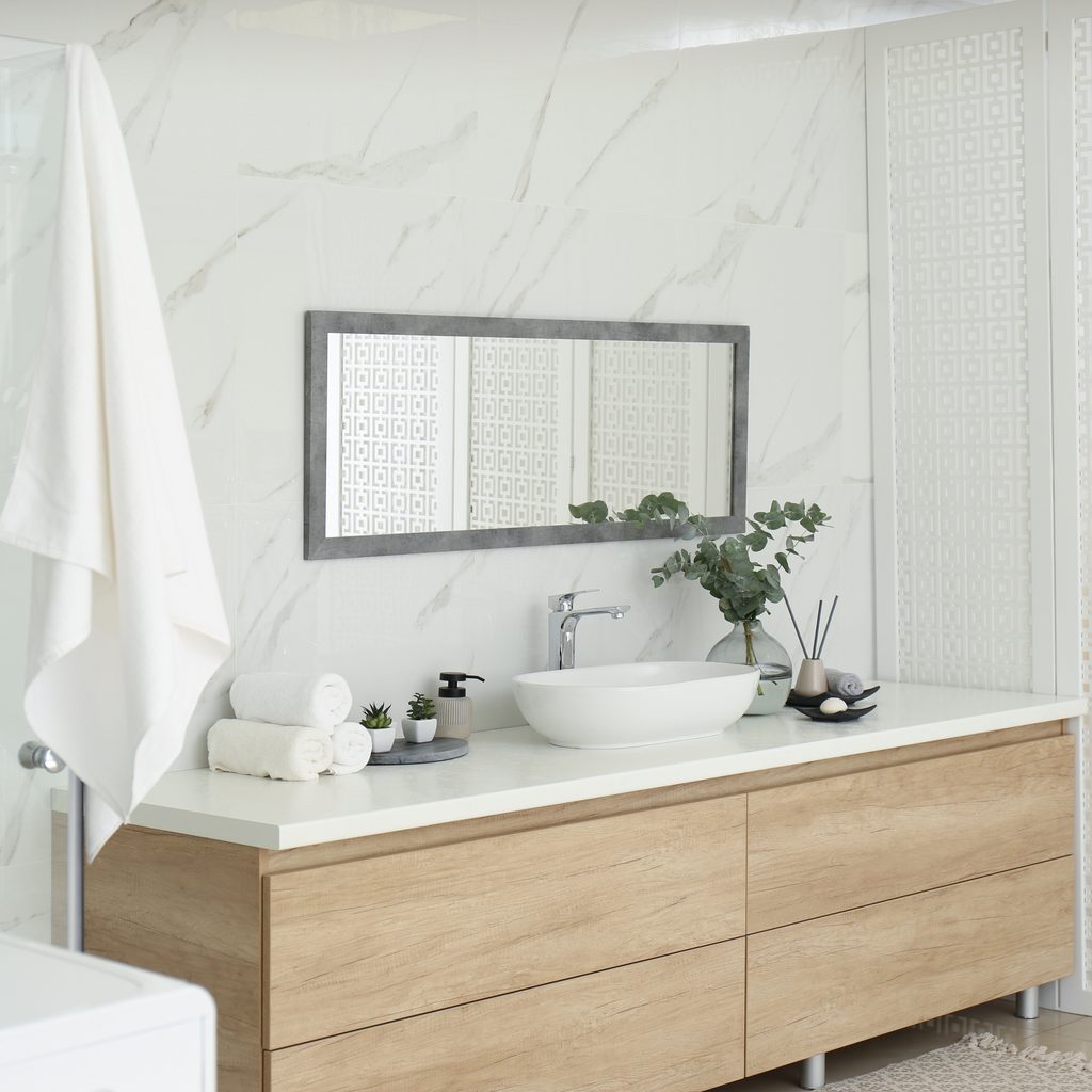 Modern bathroom interior
