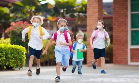 back to school germs children covid facemask