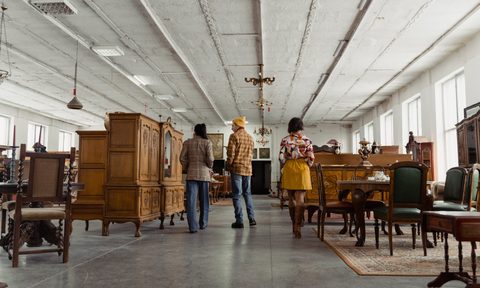 Antique furniture store