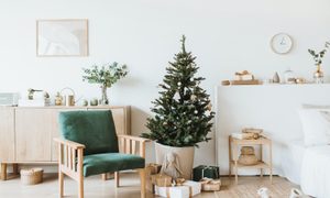 Small spaces Christmas decor