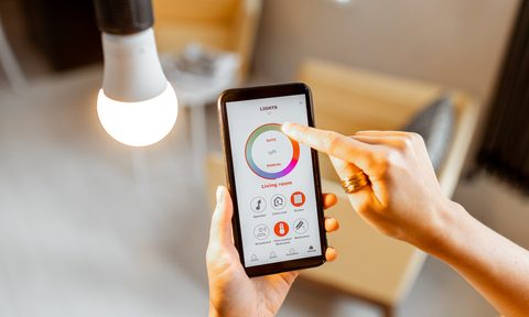 should you buy smart lighting on black friday controlling light bulb temperature and intensity with a smartphone application