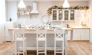 Winter kitchen decor