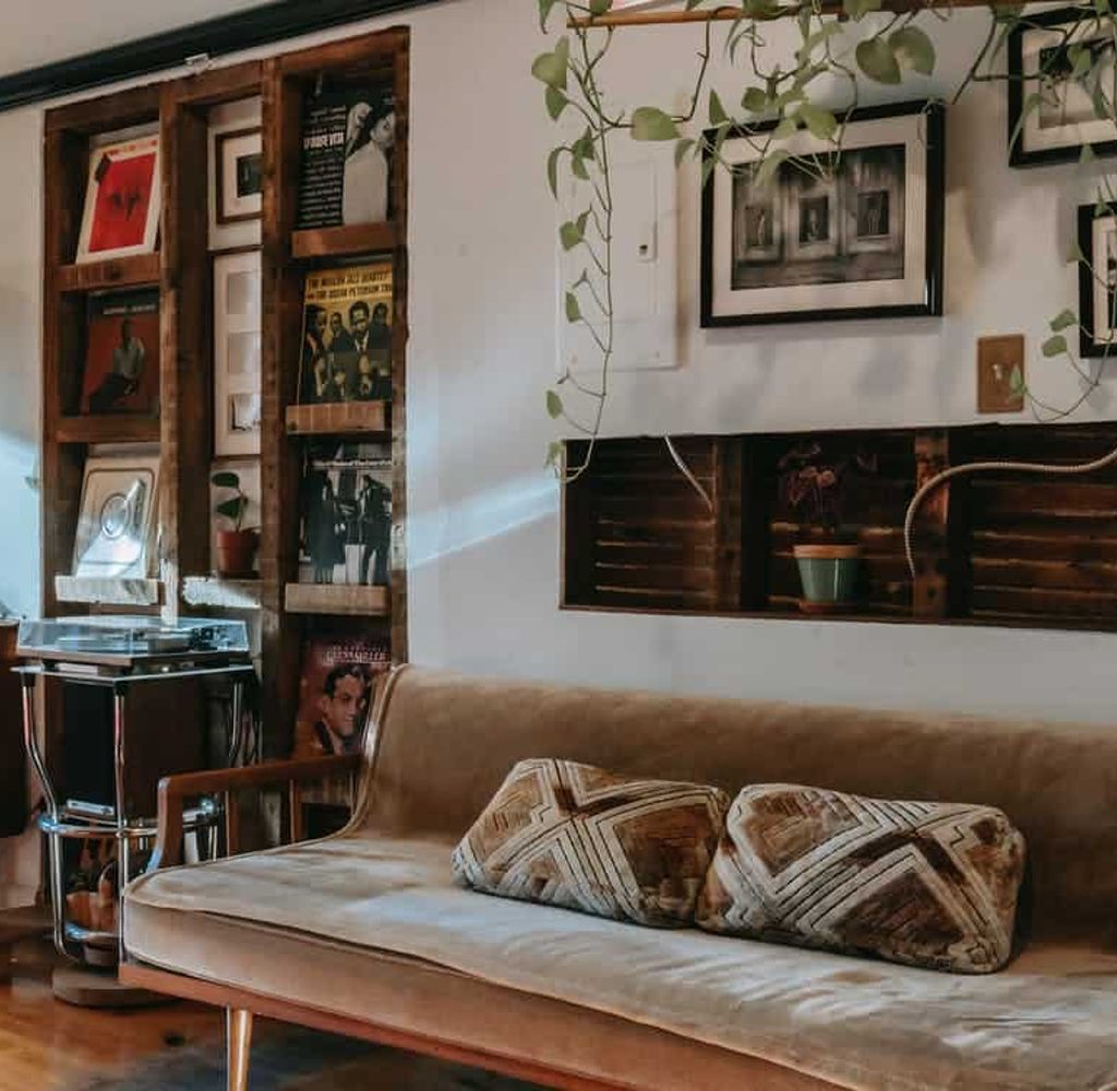 Cottagecore living room.