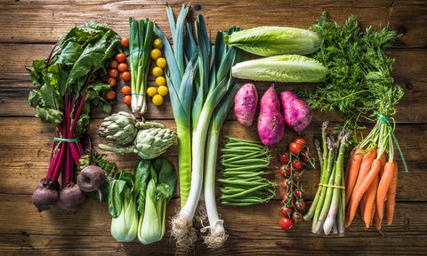healthy dinner recipes fresh vegetable table assortment
